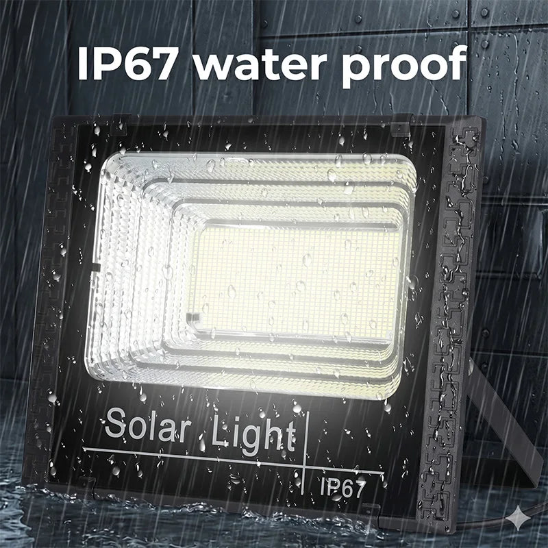 Solar Light 30W IP65 Waterproof Outdoor Indoor Solar Flood Lamp With Adjustable Angle  Spotlight  Lighting for Garden Street