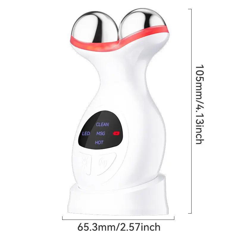 SHOmfrs 7 Colors Face Neck Massager Facial Lifting Device Skin Tightening Anti Wrinkle Vibration Machine Daily Skin Care Beauty
