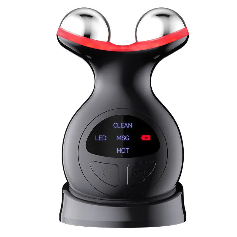 SHOmfrs 7 Colors Face Neck Massager Facial Lifting Device Skin Tightening Anti Wrinkle Vibration Machine Daily Skin Care Beauty