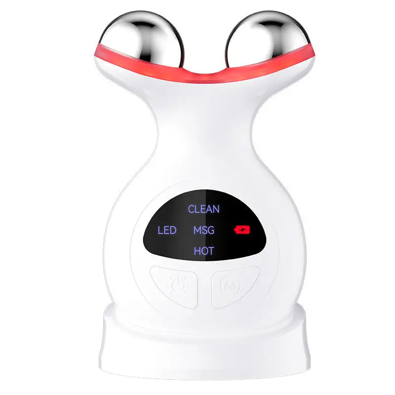 SHOmfrs 7 Colors Face Neck Massager Facial Lifting Device Skin Tightening Anti Wrinkle Vibration Machine Daily Skin Care Beauty