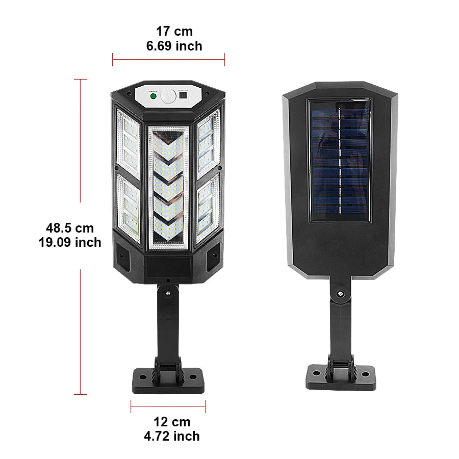 850000000LM NEW Ultra Powerful Outdoor Solar Light 147LED Solar Lamp External Solarlight Motion Sensor Waterproof Garden Lantern