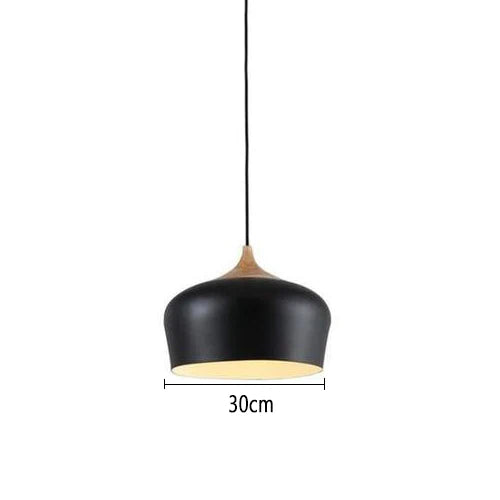 Nordic Modern Hanging Lamps Vintage Iron Black E27 Pendant Lights for Living Room Over Table Dining Room Bedside Suspension Ligh