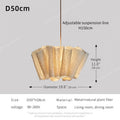 Wabi Sabi Chandelier Handmade Fabric LED Pendant Lights Vintage Living Room Study Clothes Shop Restaurant Designer Hanging Light