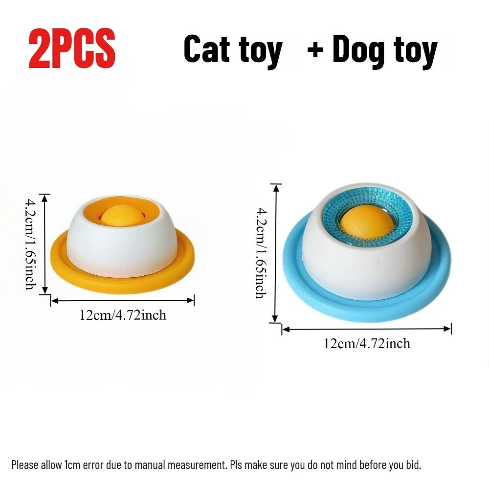Pet Lick Mat Slow Feeder — Interactive Dog & Cat Snack Bowl