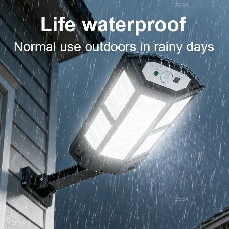 850000000LM NEW Ultra Powerful Outdoor Solar Light 147LED Solar Lamp External Solarlight Motion Sensor Waterproof Garden Lantern